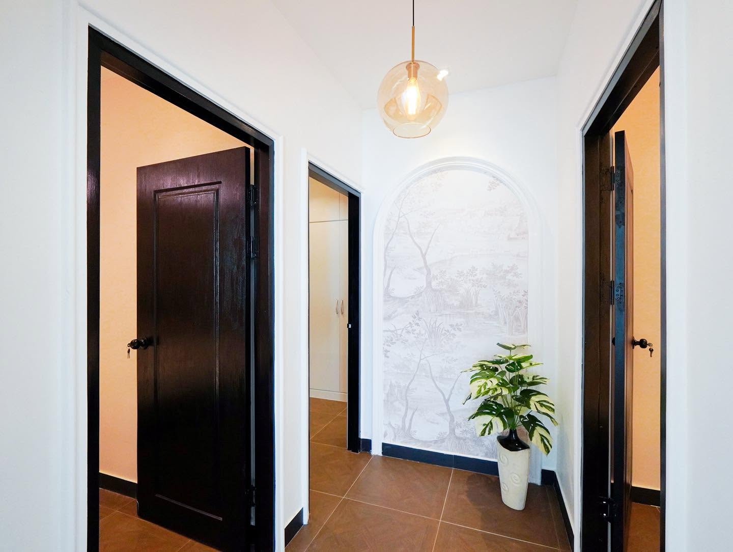 Finished hallway